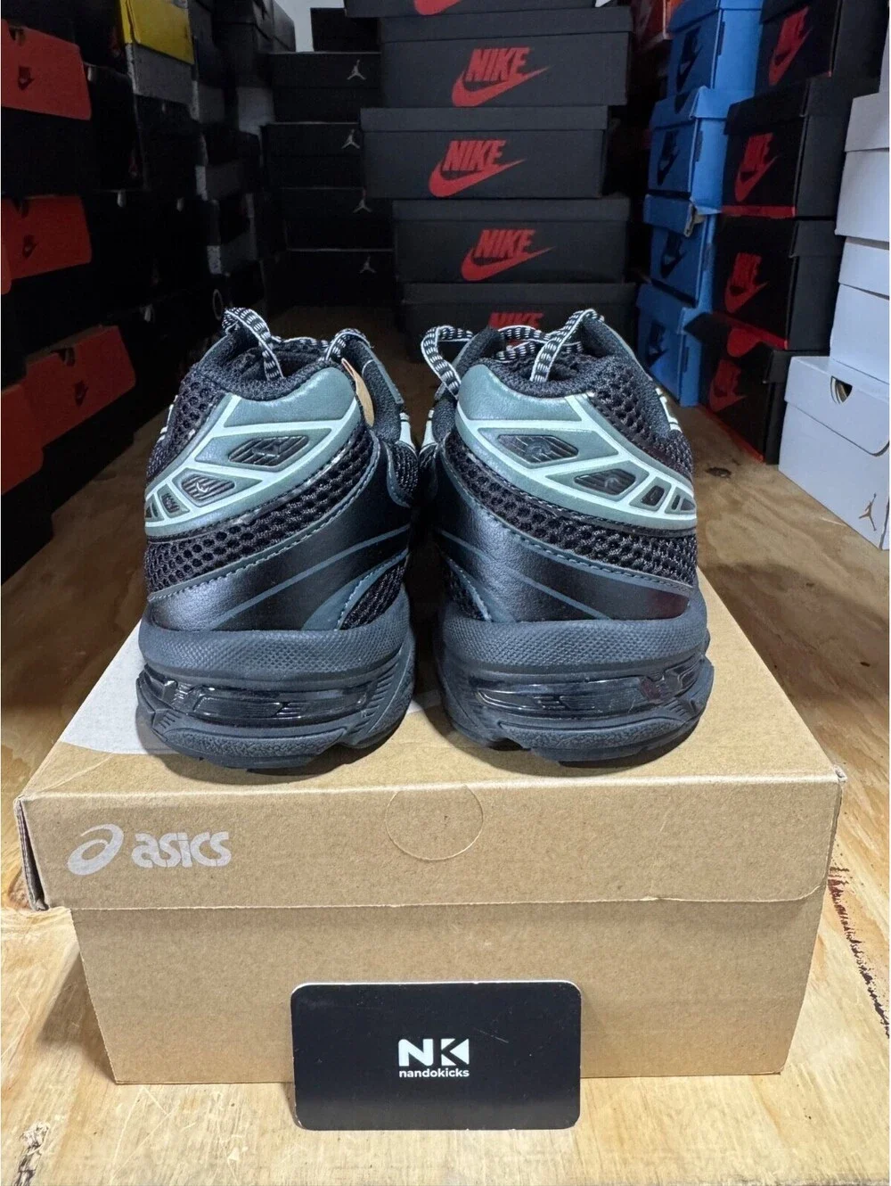 ASICS Gel 1130 'Black Glacier Grey' 1201A910-001 BRAND NEW MEN SIZE 8